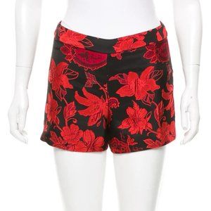 ALICE + OLIVIA Brocade Mini Shorts